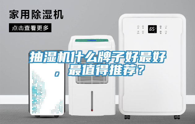 抽濕機(jī)什么牌子好最好，最值得推薦？