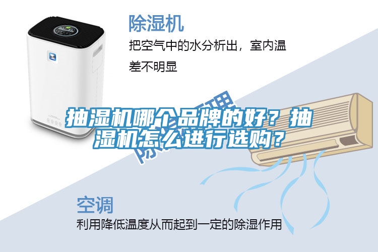 抽濕機(jī)哪個(gè)品牌的好？抽濕機(jī)怎么進(jìn)行選購(gòu)？