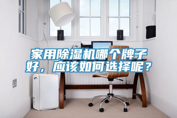 家用除濕機(jī)哪個(gè)牌子好，應(yīng)該如何選擇呢？