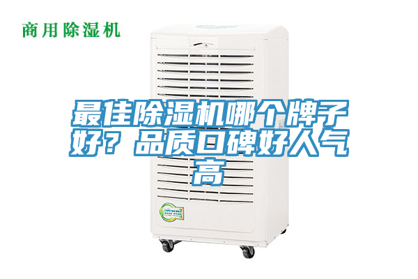 最佳除濕機(jī)哪個牌子好？品質(zhì)口碑好人氣高
