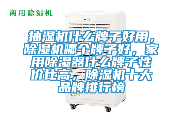 抽濕機(jī)什么牌子好用，除濕機(jī)哪個(gè)牌子好，家用除濕器什么牌子性價(jià)比高，除濕機(jī)十大品牌排行榜