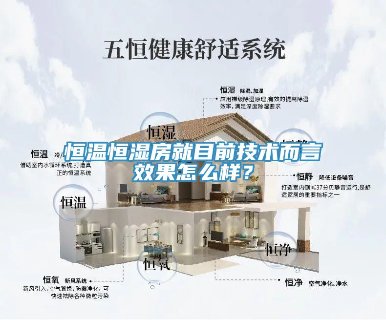 恒溫恒濕房就目前技術(shù)而言效果怎么樣？
