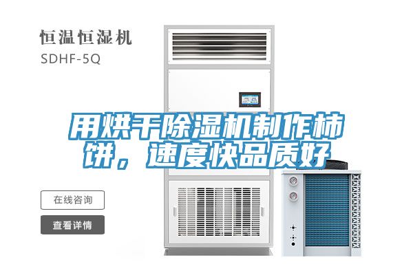 用烘干除濕機(jī)制作柿餅，速度快品質(zhì)好