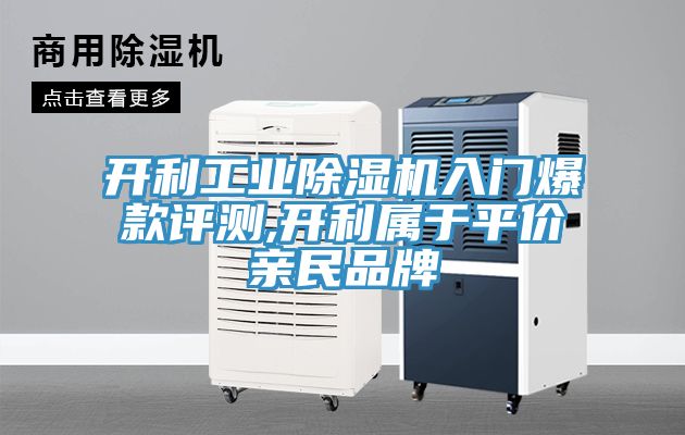 開利工業(yè)除濕機(jī)入門爆款評(píng)測,開利屬于平價(jià)親民品牌