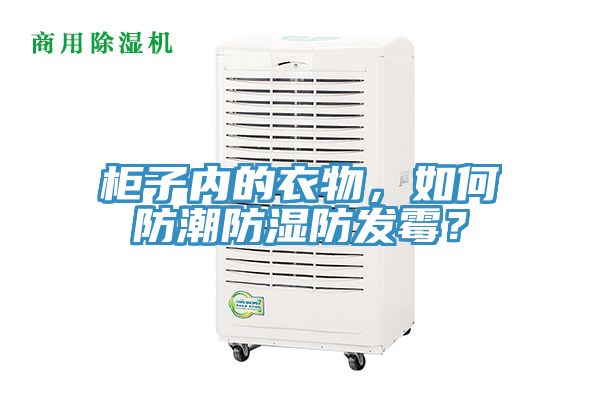 柜子內(nèi)的衣物，如何防潮防濕防發(fā)霉？
