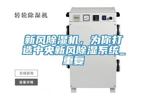新風(fēng)除濕機(jī)，為你打造中央新風(fēng)除濕系統(tǒng)_重復(fù)