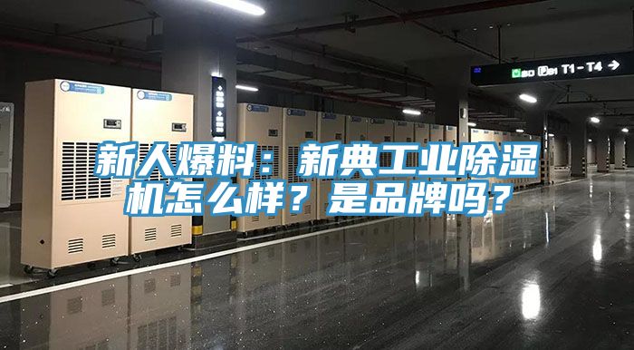 新人爆料：新典工業(yè)除濕機(jī)怎么樣？是品牌嗎？