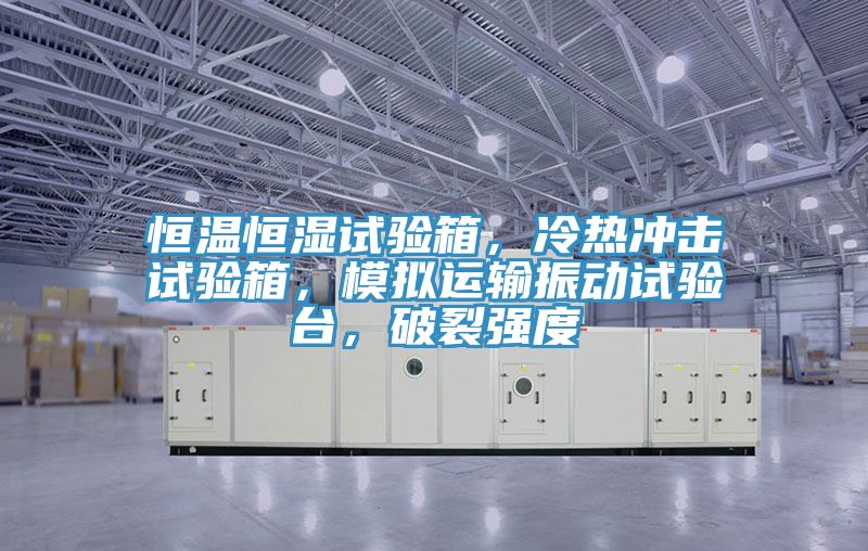 恒溫恒濕試驗(yàn)箱，冷熱沖擊試驗(yàn)箱，模擬運(yùn)輸振動試驗(yàn)臺，破裂強(qiáng)度