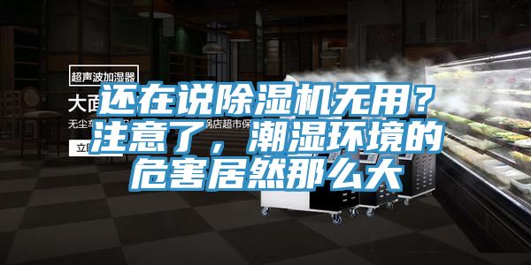 還在說除濕機(jī)無用？注意了，潮濕環(huán)境的危害居然那么大