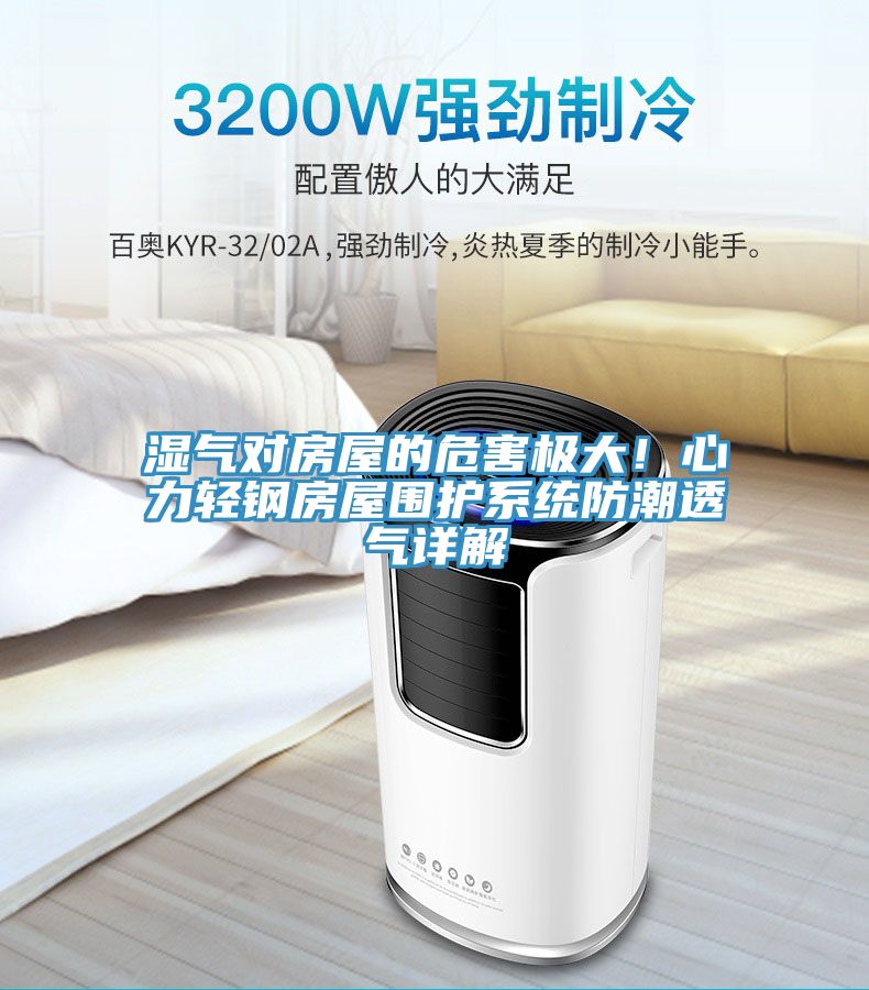 濕氣對房屋的危害極大！心力輕鋼房屋圍護系統(tǒng)防潮透氣詳解