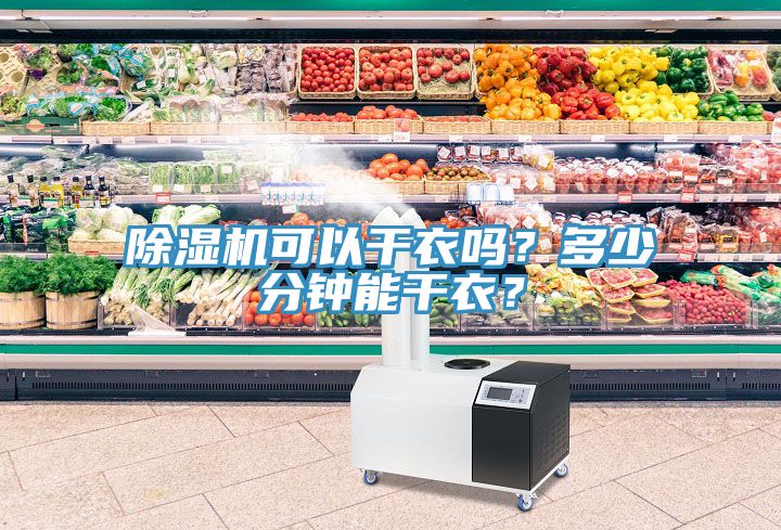 除濕機(jī)可以干衣嗎？多少分鐘能干衣？