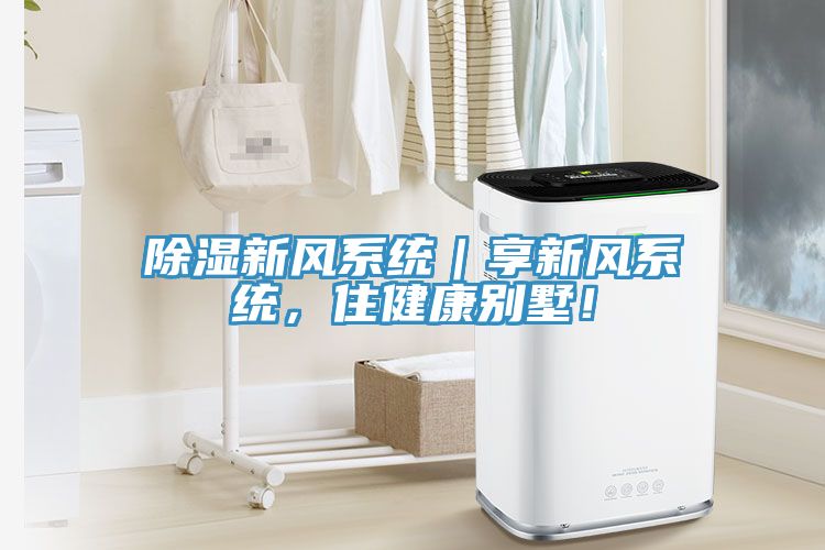 除濕新風(fēng)系統(tǒng)｜享新風(fēng)系統(tǒng)，住健康別墅！