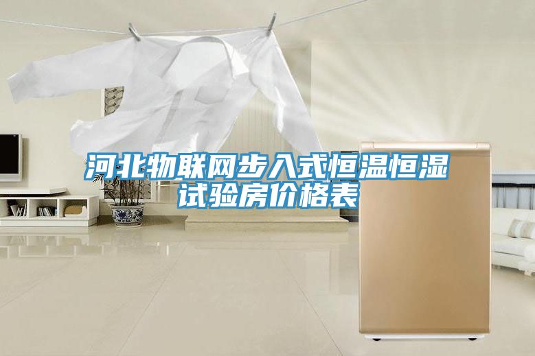 河北物聯(lián)網步入式恒溫恒濕試驗房價格表