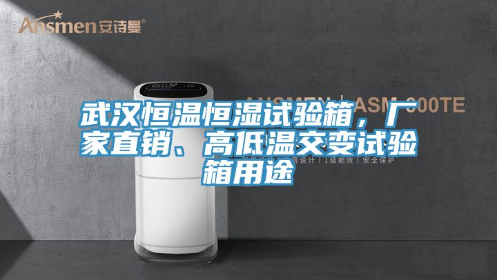 武漢恒溫恒濕試驗箱，廠家直銷、高低溫交變試驗箱用途