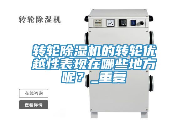 轉(zhuǎn)輪除濕機(jī)的轉(zhuǎn)輪優(yōu)越性表現(xiàn)在哪些地方呢？_重復(fù)