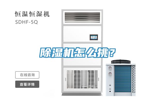 除濕機怎么挑？