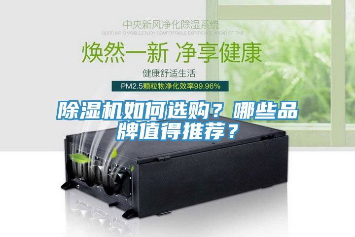 除濕機(jī)如何選購？哪些品牌值得推薦？