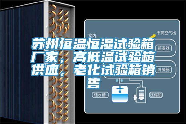 蘇州恒溫恒濕試驗(yàn)箱廠家，高低溫試驗(yàn)箱供應(yīng)，老化試驗(yàn)箱銷售