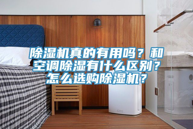 除濕機真的有用嗎？和空調(diào)除濕有什么區(qū)別？怎么選購除濕機？