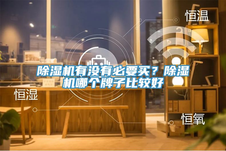 除濕機有沒有必要買？除濕機哪個牌子比較好