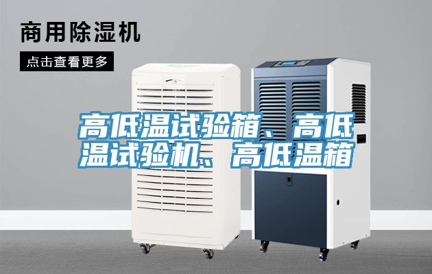 高低溫試驗(yàn)箱、高低溫試驗(yàn)機(jī)、高低溫箱