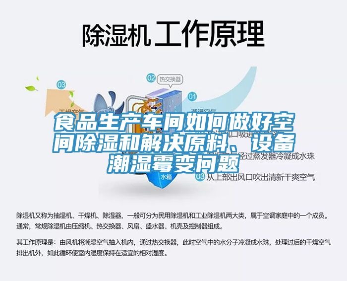 食品生產(chǎn)車間如何做好空間除濕和解決原料、設(shè)備潮濕霉變問題
