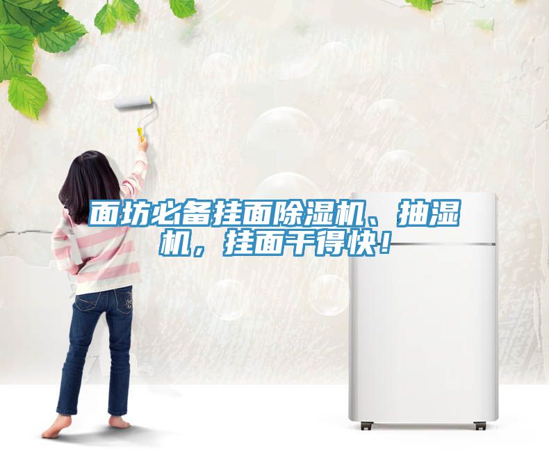 面坊必備掛面除濕機(jī)、抽濕機(jī)，掛面干得快！